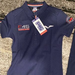 F45 collar shirt. Brand new with tags never worn. Size XS fits like a S